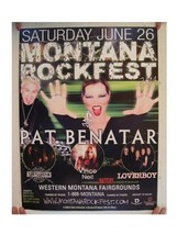 Pat Benatar Tesla Rockfest Montana Poster-
show original title

Original Text... - £47.12 GBP