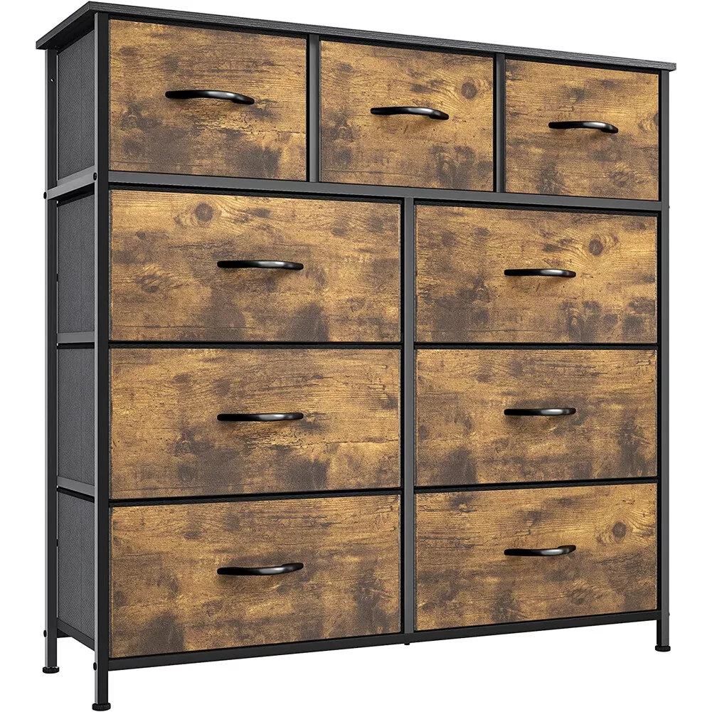 9 Drawer Dresser Storage Organizer Chest of Tower For Bedroom Living Roo... - $180.00
