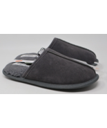 Men&#39;s Alex Scuff Slide Suede Leather Slippers Goodfellow &amp; Co Gray Small... - $276.85 MXN