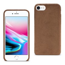[Pack Of 2] Reiko iPhone 7/8/SE2 Fuzzy Fur Soft TPU Case In Brown - £20.40 GBP