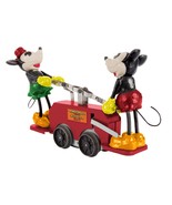 LIONEL 2335190 DISNEY MICKEY MOUSE &amp; MINNIE MOUSE OPERATING HANDCAR- RED... - £147.75 GBP
