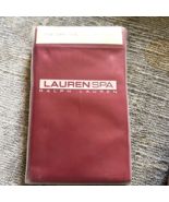 Ralph Lauren Spa Organic King Pillowcases 400TC Cinnabar 2 Cases Orig 10... - $34.65