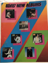 Vintage Elvis Presley Brochure Booklet Pamplet New Albums - £14.27 GBP