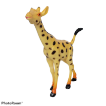 Giraffe Animal Figure Plastic Rubber Zoo Africa Figurine 3.75&quot; - £8.70 GBP