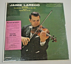 JAIME LAREDO: Brahms/Bach Violin RCA Red Seal Mono LM-2414 Vinyl LP Seal... - $24.99