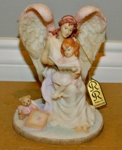 Seraphim Classics Angel Reading Book &quot;Angels To Watch Over Me&quot; 1996 w/Ta... - £6.04 GBP