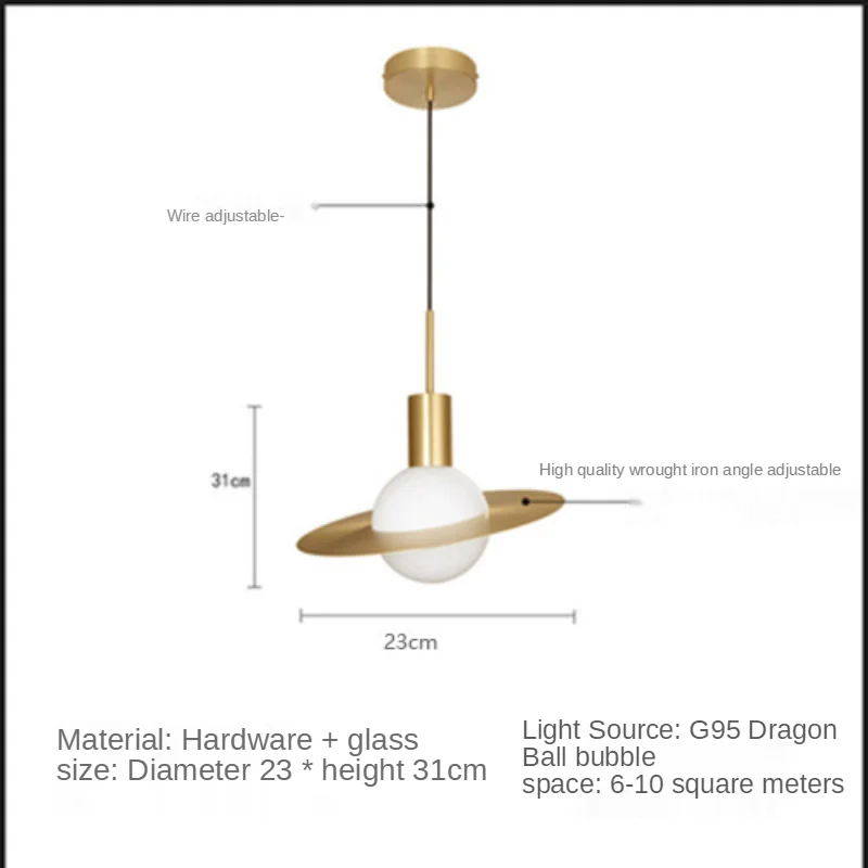  Hanging Lighting room side Pendant Lights Creative Living Room Dining Table Ais - £229.47 GBP