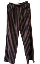 Emory Park Lightweight Striped Corduroy Wide Leg Pants Woman’s Small - $27.21