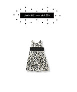 Janie and Jack girl &quot;Big City Chic&quot; Collection Rose Floral Dress Size 3 - £46.70 GBP
