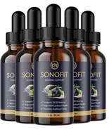 5 Pack - Sonofit Drops - for Ear Health, Hearing Support, Healthy Eardrum - £103.87 GBP