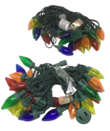 LED Lights Christmas Multi Color C7 Super Bright 50 2 Sets Holiday Times... - €23,83 EUR