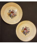 Home &amp; Garden Party Floral Dinner Plate LOT 10.5&quot; Farmhouse Pottery Tabl... - £27.19 GBP