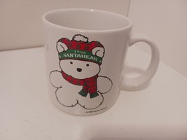 Vintage 1986 Dayton Hudson Santa Bear Coffee Mug Cup Made In Japan Chris... - £7.62 GBP