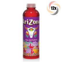 12x Bottles Arizona Fruit Punch Natural Flavors 20oz Vitamin C ( Fast Sh... - £35.11 GBP