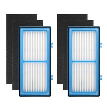 2 Filter + 4 Carbon Booster Filters For Holmes Aer1 Type Total Air Filte... - $34.19