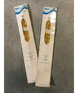 Vintage Metal Zippers - TALON Style 20 12&quot; GOLD #65 + BONUS 18&quot; WHITE - $5.94