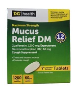 Mucus Relief DM Extended Release Maximum Strength 7 tabs xp 05/2024 - £6.38 GBP
