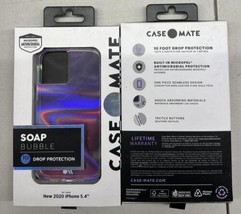 CaseMate Drop Protection Phone Case for Apple iPhone 12 Mini Soap Bubble - £5.34 GBP