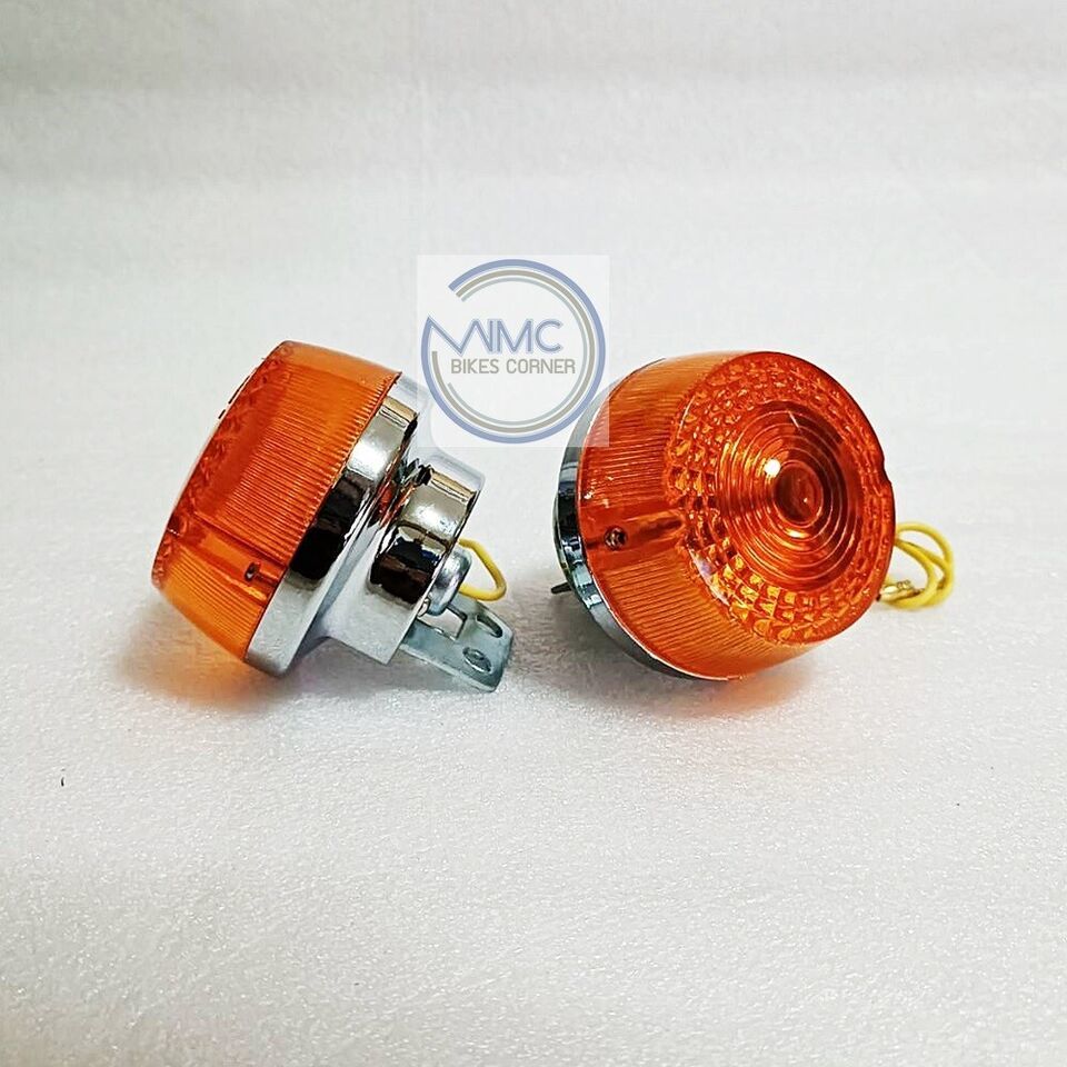 FOR SUZUKI FR50 FR80 FR80M FR80B FRONT TURN SIGNAL WINKER LAMP 6V. (2 PC... - $8.81
