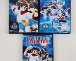 Battle Athletes Complete Set (DVD, 1998) Anime 1-3 Mint Condition w/ Ins... - $44.54