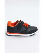 - Vega Model Navy Blue - Orange Unisex Kids Sport Sneaker Shoes - £19.92 GBP