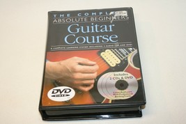 The Complete Absolute Beginners Guitar Course 2 CDs &amp; DVD Set - £6.22 GBP