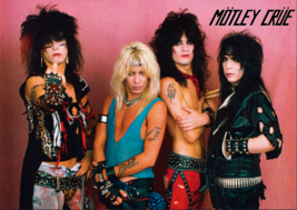 MOTLEY CRUE Band 1 FLAG CLOTH POSTER BANNER CD Glam Metal - £15.93 GBP