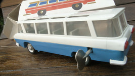 Antique USSR Collectible Wind Up Bus Toy Van Vehicle Original Box Key 19... - £71.95 GBP