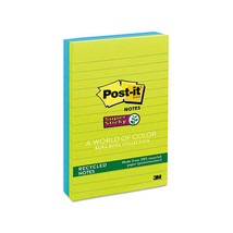 Post-it Notes 98x149mm Assorted (3pk) - Bora Bora - $27.67