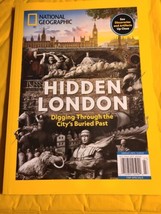 HIDDEN LONDON NATIONAL GEOGRAPHIC 2022 MAGAZINE CITY&#39;S BURIED PAST - £3.92 GBP