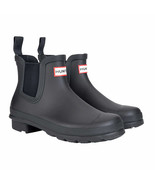 Hunter Ladies&#39; Size 9, Original Chelsea Rain Boot, Black, New in Box - £70.78 GBP
