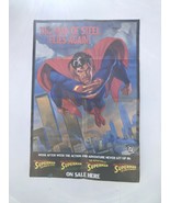 DC Comics Superman Comics Promotional Poster KG - $27.13 CAD
