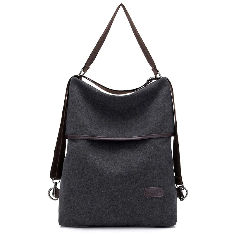 Women&#39;s Canvas Bag Ladies Large Shopping Bag Tote Crossbody Bags Purses Handbag  - £24.76 GBP