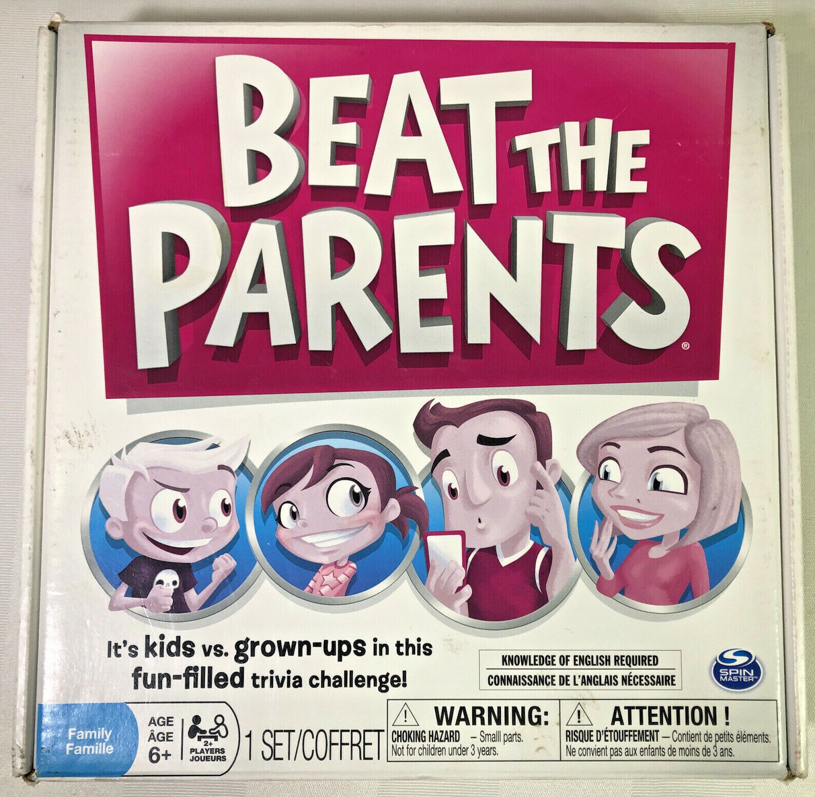 Beat The Parents Board Game - $5.82