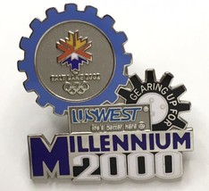 US West Millennium 2000 Salt Lake City Utah 2002 Olympics Pin - £8.59 GBP