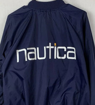 Vintage Nautica Jacket Windbreaker Full Zip Mens Large Sailing Challenge 90s - £39.50 GBP