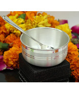 999 pure sterling silver handmade solid silver bowl kitchen utensils sv139 - €90,95 EUR