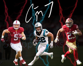 Christian McCaffrey Progression Signed 8x10 Glossy Photo Autographed RP Poster - £13.58 GBP