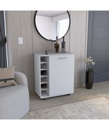 Luxury Wick Bar Cart: Wine Storage &amp; Rollers - €190,45 EUR
