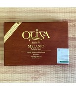 Oliva Collectible Melanio Maduro Empty Wood Cigar Box 9&quot; x 6&quot; x 1.5&quot; - $15.09 CAD