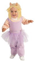 Rubie&#39;s Muppets Easy-On Miss Piggy Romper and Headpiece Pink Infant Costume - £11.94 GBP