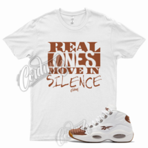 R1 T Shirt for  Question Mid Mocha Toe Ftwr White Brush Brown Candy - £20.49 GBP+