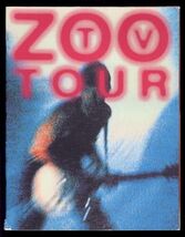 ZOO TV TOUR concert program U2 *Feb -April 1992 USA oversize in fair con... - $13.81