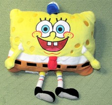 Pillow Pets Pee Wees Spongebob Squarepants 12&quot; Nickelodeon 2011 Stuffed Animal - £8.63 GBP
