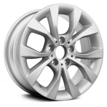 Wheel For 2012-15 BMW X1 17x7.5 Alloy 5 V Spoke 5-120mm Sparkle Silver 3... - £250.54 GBP