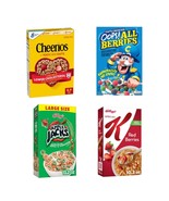 4-Pack Kellogg&#39;s Red Berries, Apple Jacks, Cheerios, Quaker Cap&#39;n Crunch... - $341.81 MXN