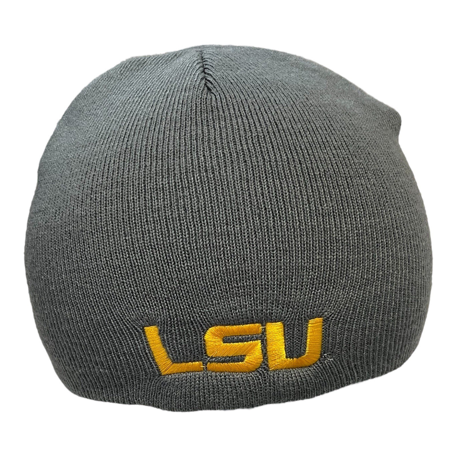 LSU Tigers Knit Beanie Hat – Captivating Headgear – Embroidered Logo - $14.03