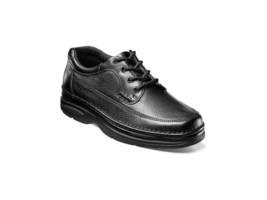 Nunn Bush Cameron Moc Toe Oxford Shoes Lightweight Black Tumbled 83890-78 - £63.00 GBP