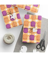 Colorful Peanut Butter Jelly Premium Eco-Friendly Decorative Gift Wrappi... - $20.00+