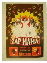 Zap Mama Poster Stephen Kent The Fillmore - $35.99